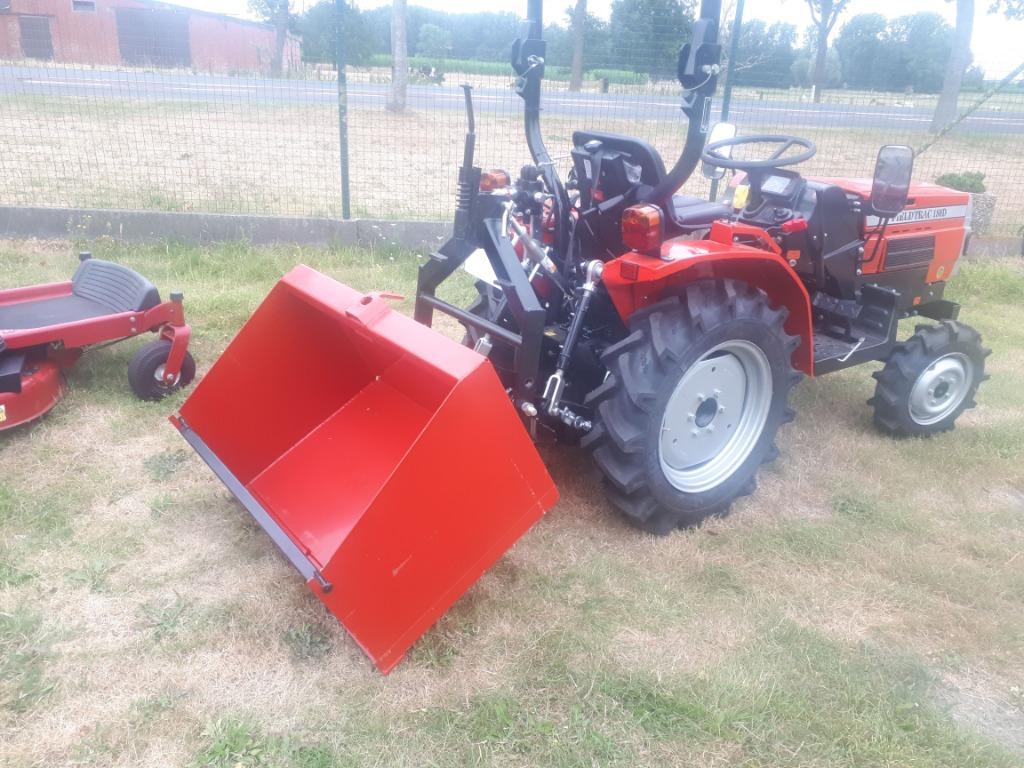Transportbak ,kantelbak , kipbak, grondbak voor mini tractor, Jardin & Terrasse, Brouettes, Neuf, Manuelle, Enlèvement