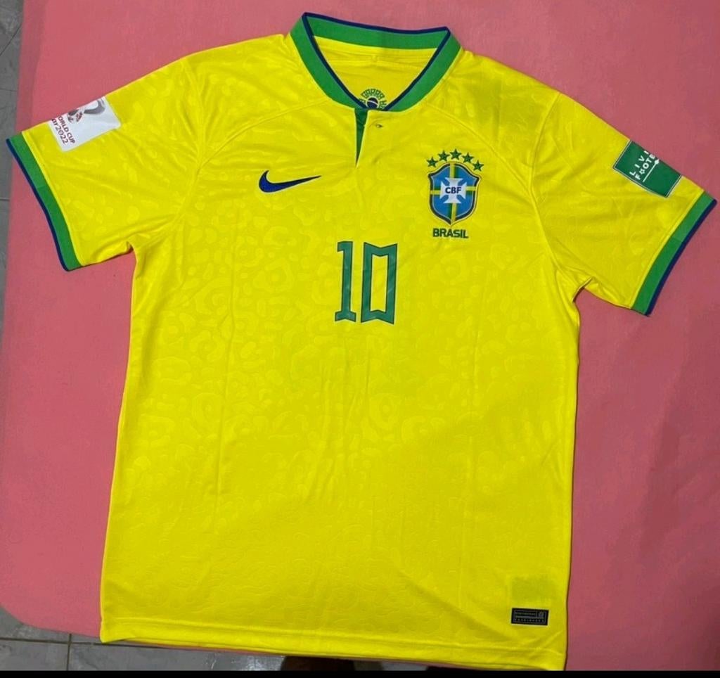 Brazilië Neymar Voetbal Shirt nieuw 2024, Verzenden, Zo goed als nieuw