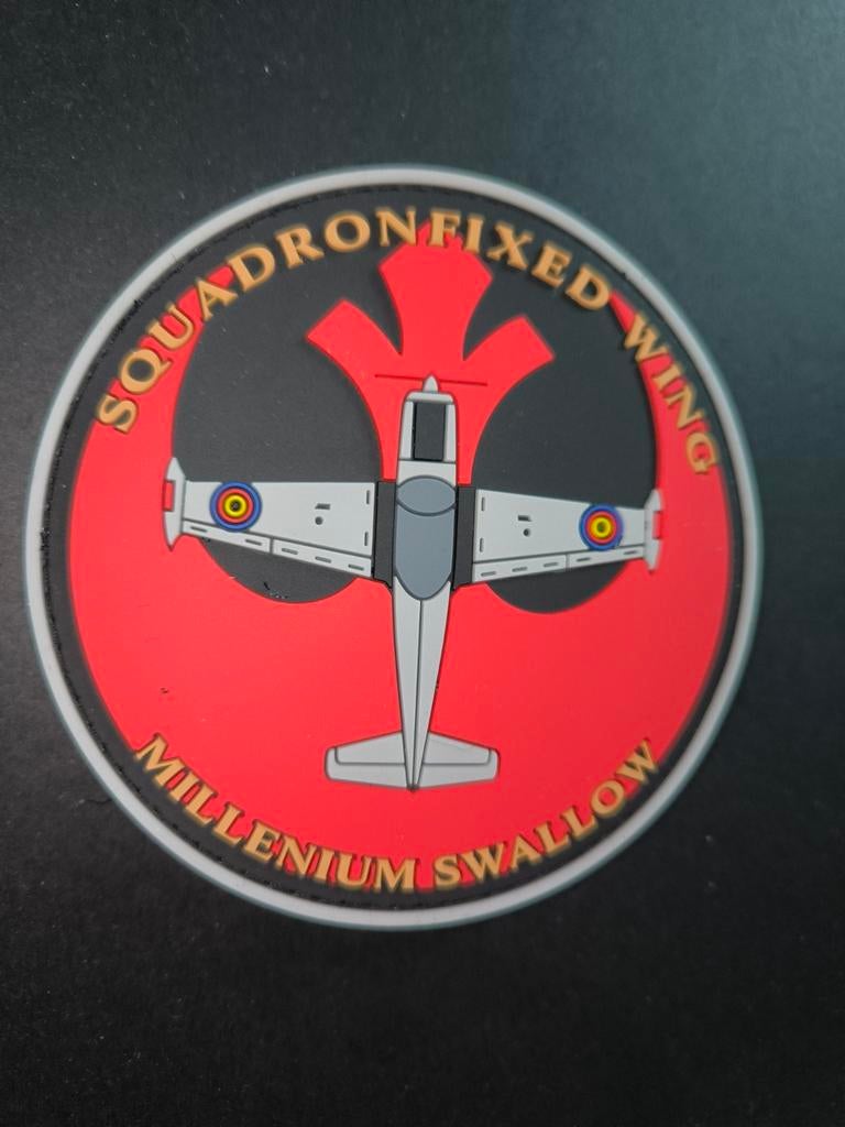 Patch en PVC Rebel de l'armée de l'air belge Marchetti Beauv, Enlèvement ou Envoi