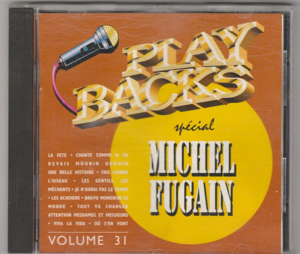Play backs , spécial Michel Fugain , CD , volume 31, CD & DVD, Envoi, Utilisé, Autres genres