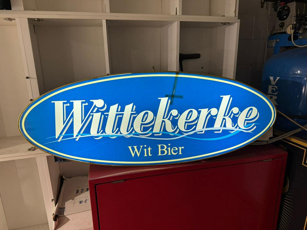 Lichtbord Wittekerke, Ophalen, Gebruikt, Lichtbak of (neon) lamp