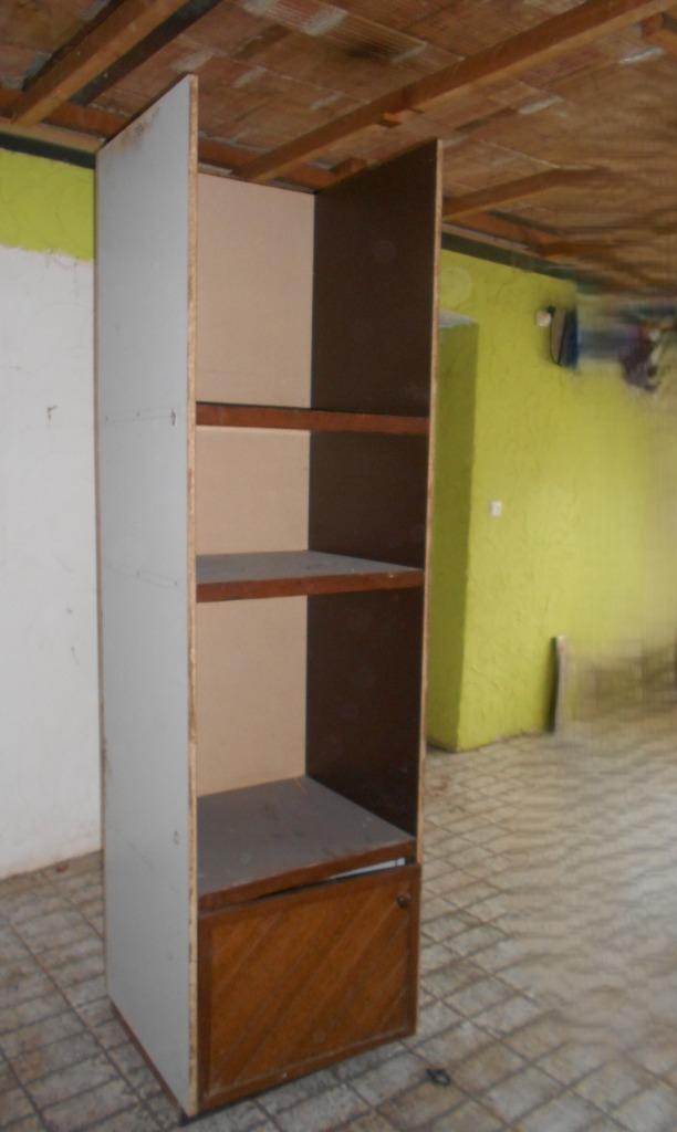 GRAND MEUBLE BUANDERIE, GARAGE,....60X210 CM...TRES SOLIDE, Enlèvement, Utilisé, 50 à 100 cm, Avec tablette(s)