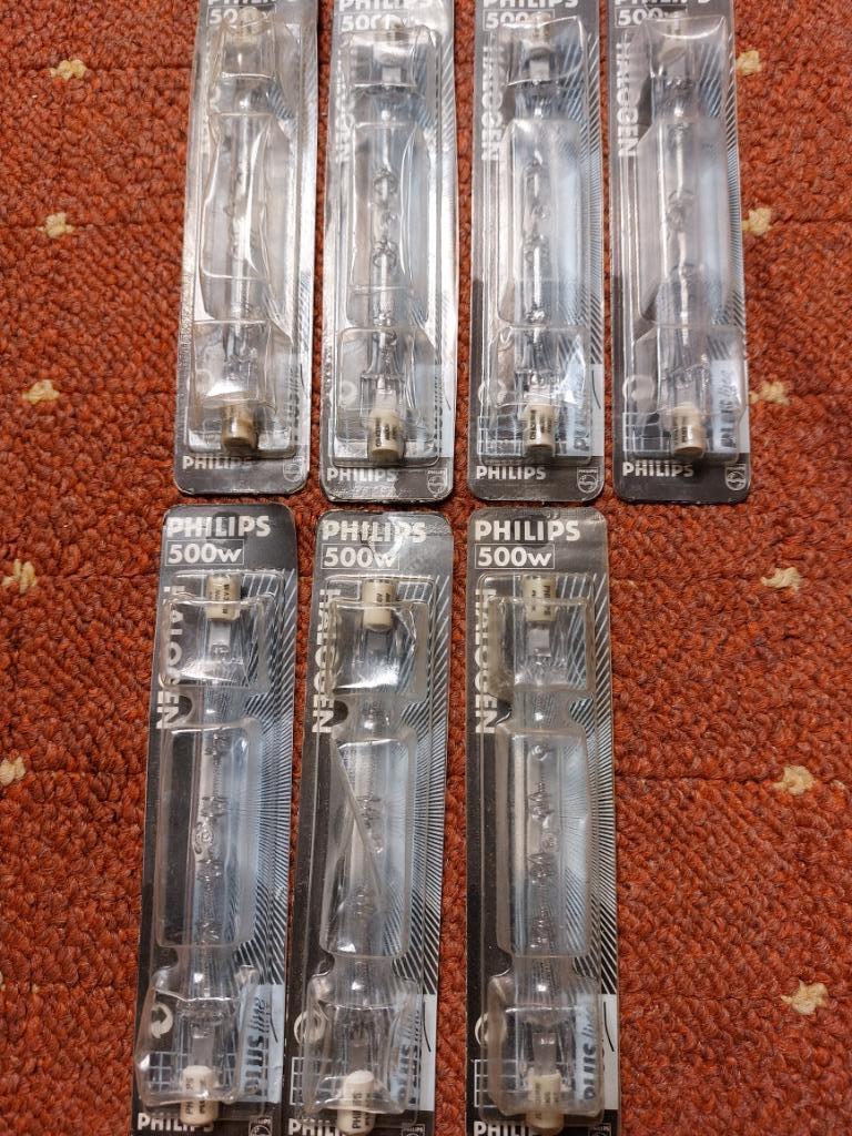 lampen Halogeen 500w, Ophalen, Nieuw, 60 watt of meer, Overige fittingen