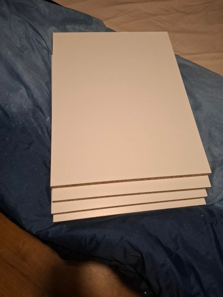 4 inleg plankjes, Doe-het-zelf en Bouw, Platen en Panelen, Ophalen, Nieuw