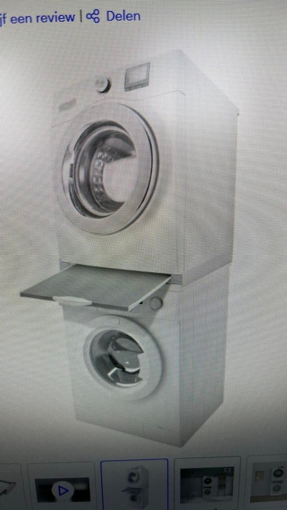 Stapelkit meliconi wasmachine en droogkast torre pro l60, Ophalen of Verzenden, Nieuw, Voorlader
