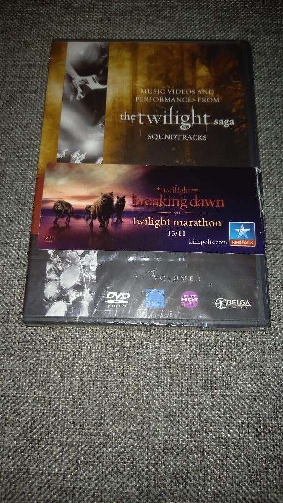 DVD La saga Twilight, Enlèvement ou Envoi, Neuf, dans son emballage