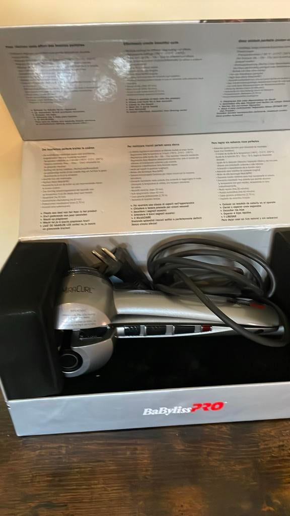 Krultang steamtech babyliss pro, Enlèvement, Neuf, Fer à friser ou Lisseur