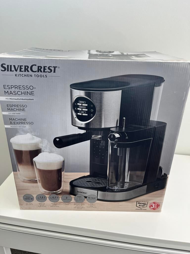 Silvercrest, Elektronische apparatuur, Koffiezetapparaten, Ophalen, Gebruikt, Koffiemachine, Koffiebonen