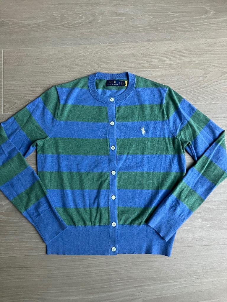 Prachtige gilet Polo Ralph Lauren, maat large, Kleding | Dames, Polo Ralph Lauren, Blauw, Maat 42/44 (L), Ophalen of Verzenden