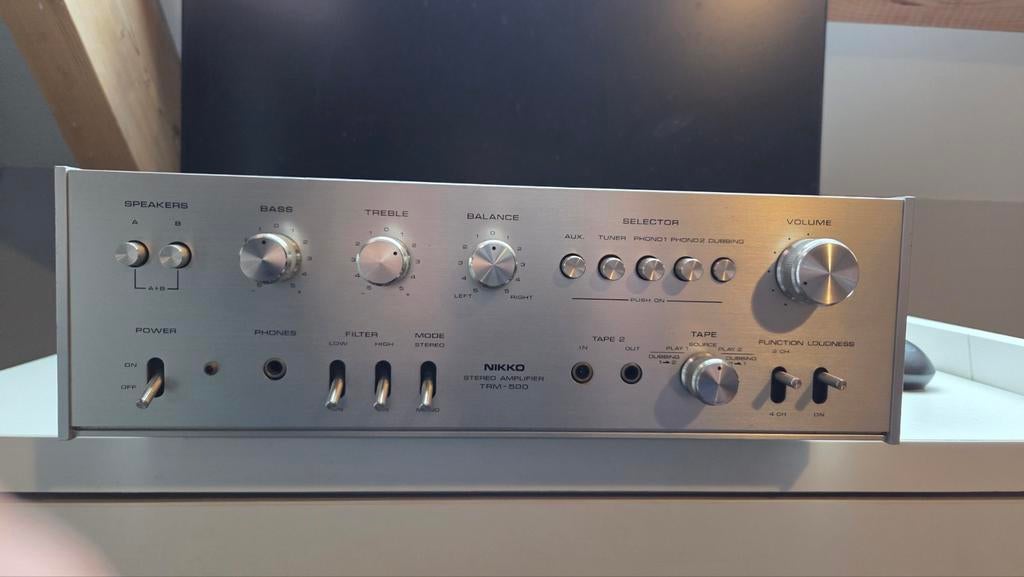 Nikko TRM-500 - Révision complète - Bel état !, Autres marques, Moins de 60 watts, Enlèvement ou Envoi, Comme neuf