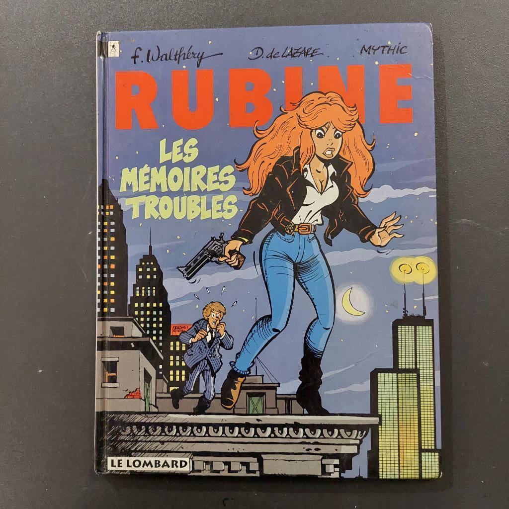 RUBINE 1 - 1è edition - les memoires troubles - Walthery, Livres, BD, Enlèvement ou Envoi, Comme neuf