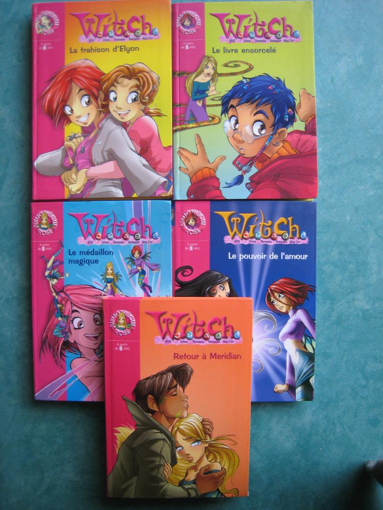 lot de 5 Witch bibliothèque rose, Envoi, Utilisé, Fiction