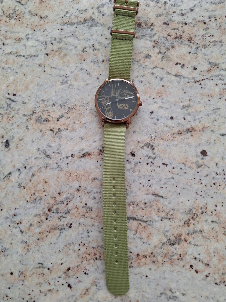 Starwars horloge heren nieuw  Rodania, Ophalen of Verzenden, Zo goed als nieuw