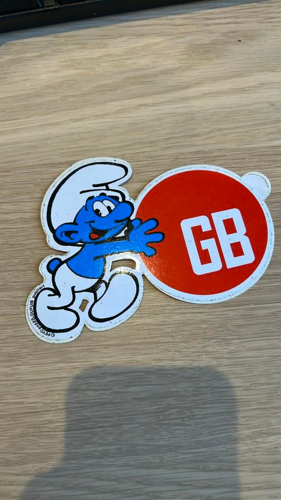 Peyo smurf sticker GB, Enlèvement ou Envoi, Comme neuf