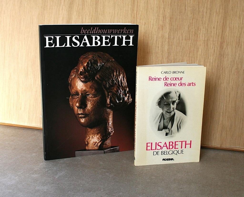 Koningin Elisabeth x 2, Verzamelen, Koningshuis en Royalty, Gebruikt, Tijdschrift of Boek, Ophalen of Verzenden