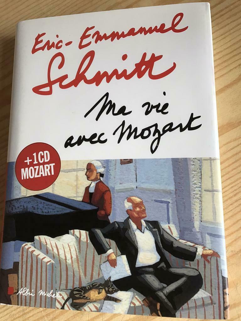 Eric-Emmanuel Schmitt « Ma vie avec Mozart » avec CD, Comme neuf, ERIC-EMMANUEL SCHMITT