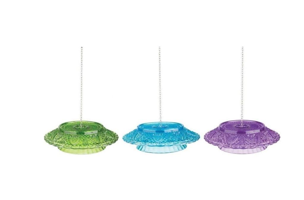VOGEL VOEDERBEL GLAS 3 KLEUREN NIEUW, Ophalen of Verzenden, Nieuw