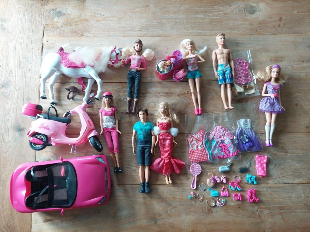 Barbie Mattel Lot, Enlèvement, Utilisé