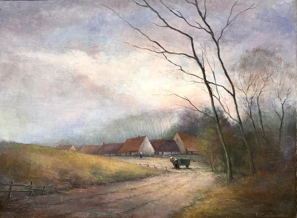 Schilderij Pros Colpaert, Ophalen
