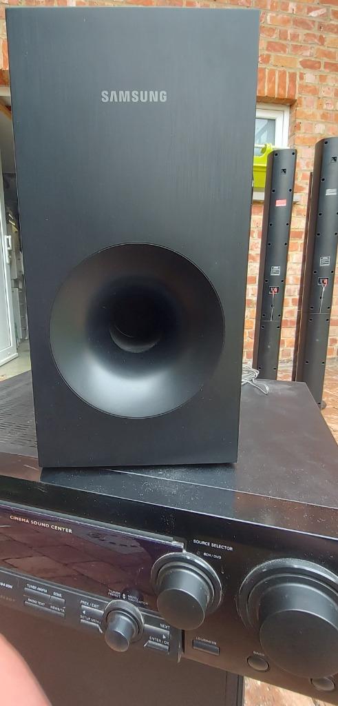 Enceinte et centrale,subwoofer,barre de son,ampli, Enlèvement, Utilisé, Subwoofer, Philips