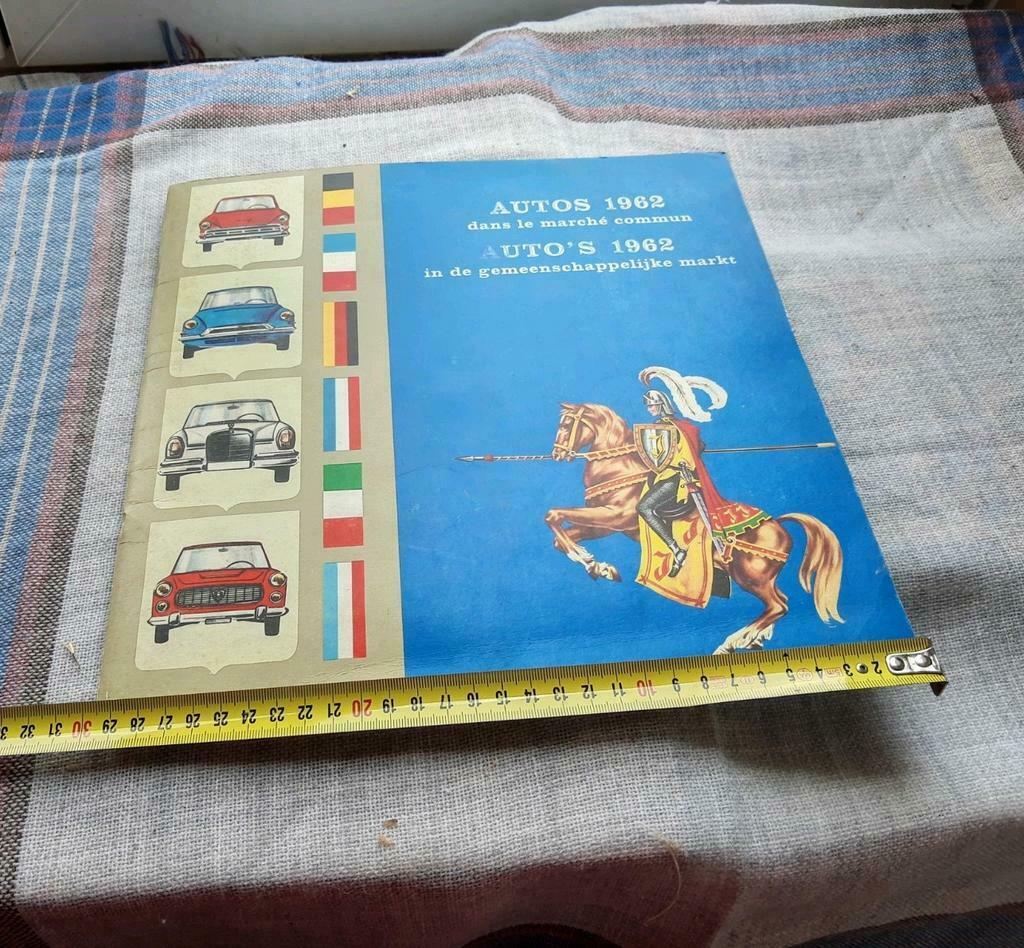 Boek Jacques chocolade - auto's 1962, Ophalen of Verzenden