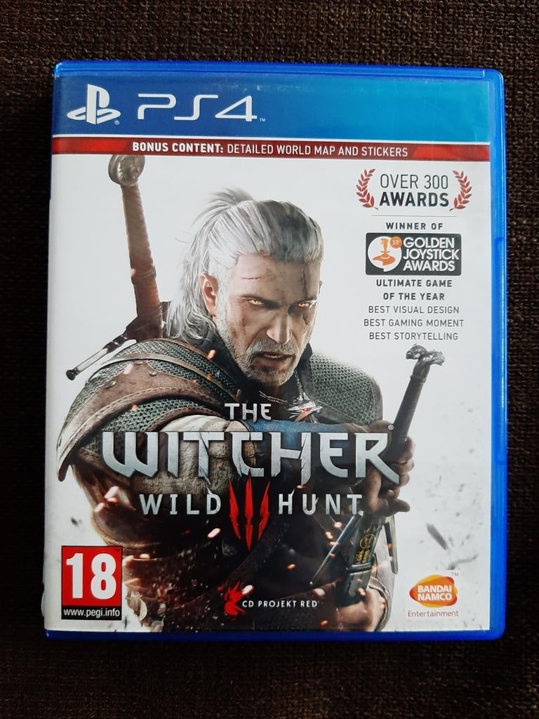PS4 The witcher 3 Wild hunt (compleet), Games en Spelcomputers, Ophalen of Verzenden, Zo goed als nieuw