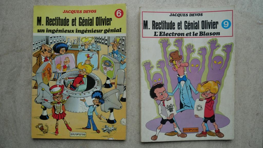 BD Génial Olivier 6 Un ingénieux 9 L'électron et blason + 11, Livres, Enlèvement ou Envoi