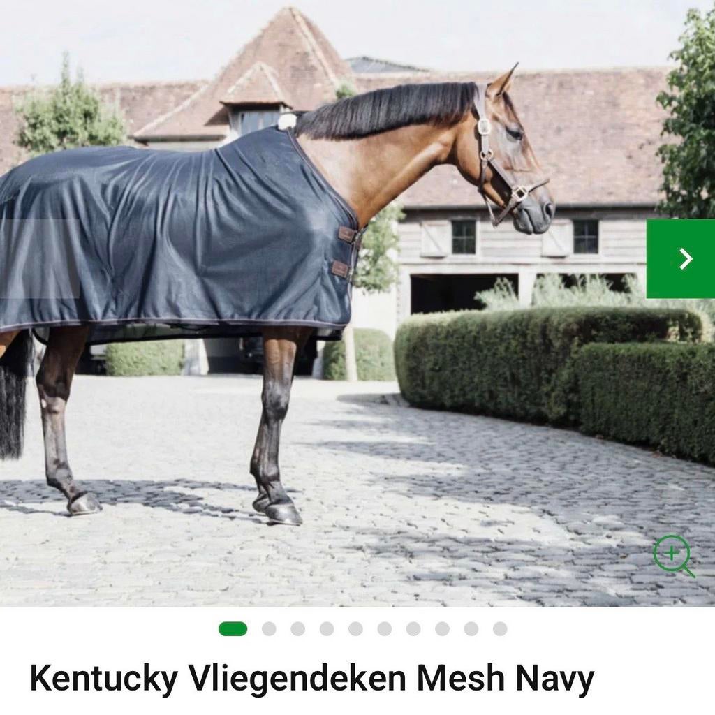 Mesh fly sheet navy 155, Ophalen of Verzenden, Zo goed als nieuw, Deken