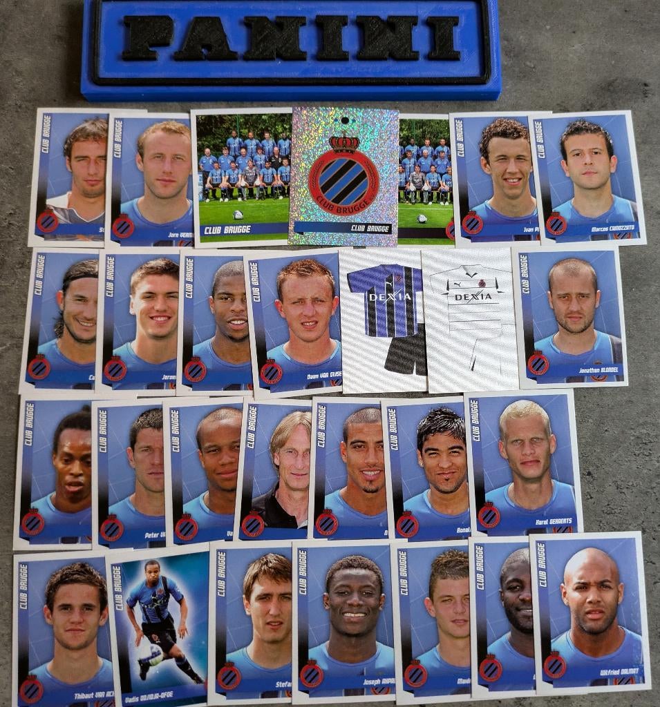 PANINI FOOTBALL 2011 28X STICKERS : CLUB BRUGGE voetbal, Verzenden, Nieuw