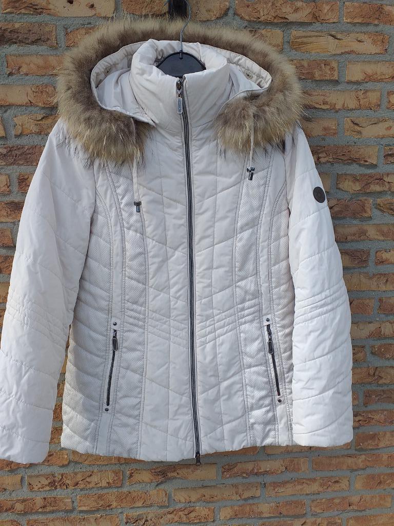 Barbara Lebek donsjack maat 40., Kleding | Dames, Jassen | Winter, Gedragen, Maat 38/40 (M), Overige kleuren, Ophalen of Verzenden
