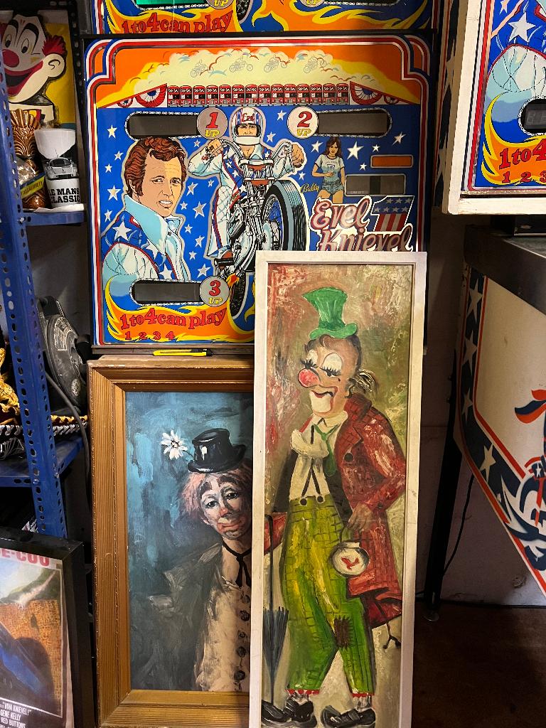 Clown schilderijen, Antiek en Kunst, Kunst | Schilderijen | Klassiek, Ophalen