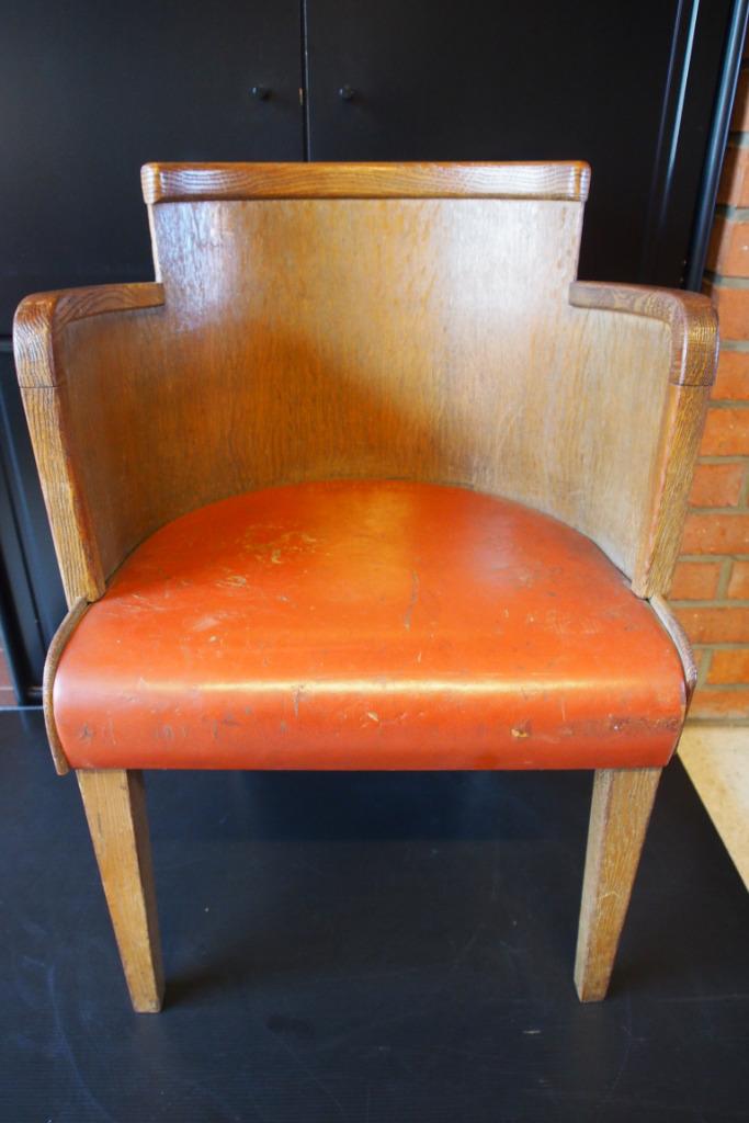 Fauteuil De Coene, Truffaut Art Déco 37 Decoene Frs Courtrai, Enlèvement ou Envoi