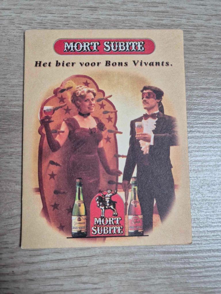Biervilt Mort Subite, Enlèvement ou Envoi