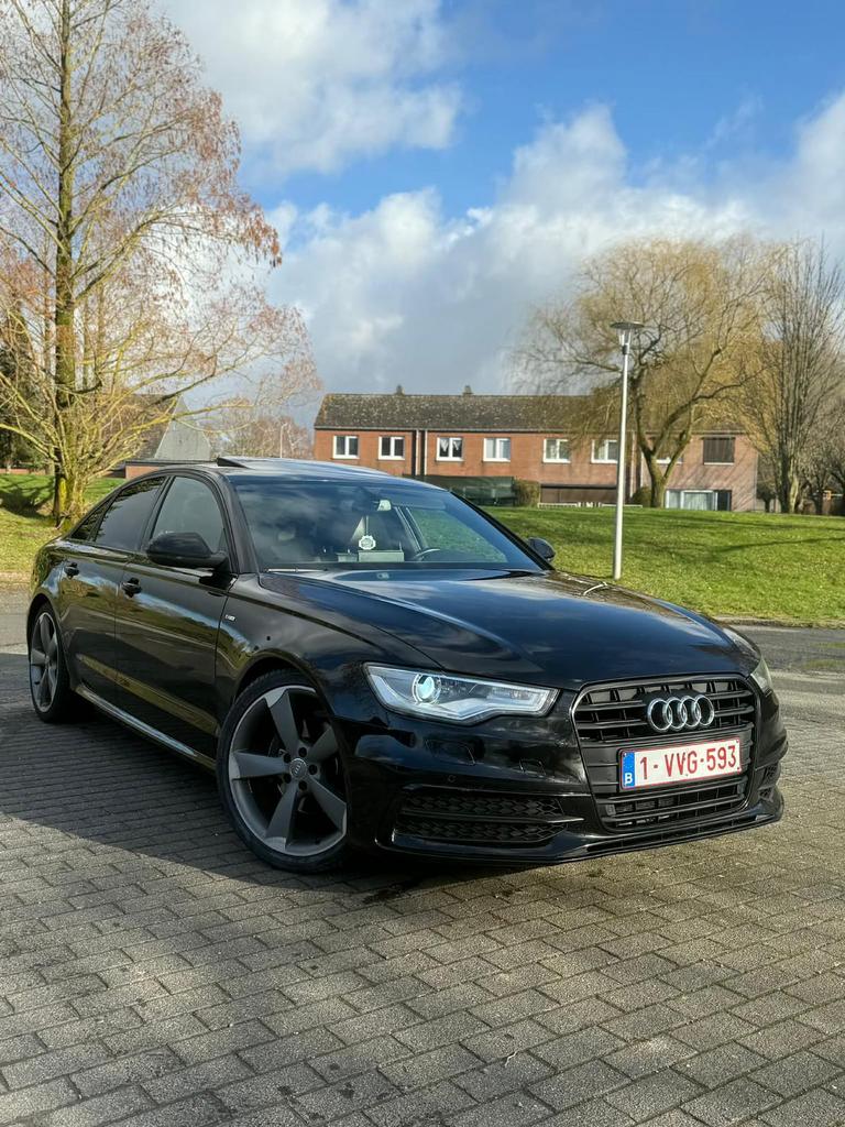 Audi A6 2.0Tdi ultra sline Full option boîte automatique, Cuir, Achat, Carnet d'entretien, Noir