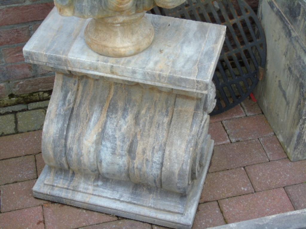 blauwe stenen console 2, groot model! het paar., Tuin en Terras, Ophalen, Nieuw