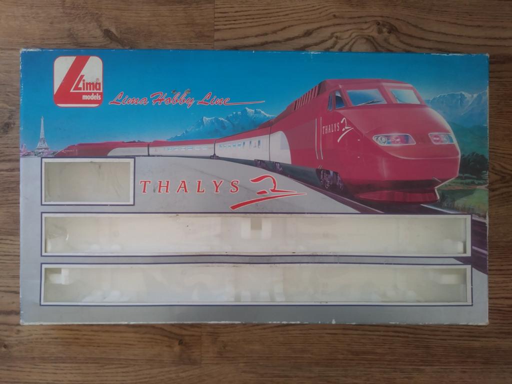 Lima Thalys lege doos, Hobby en Vrije tijd, Ophalen of Verzenden, Lima