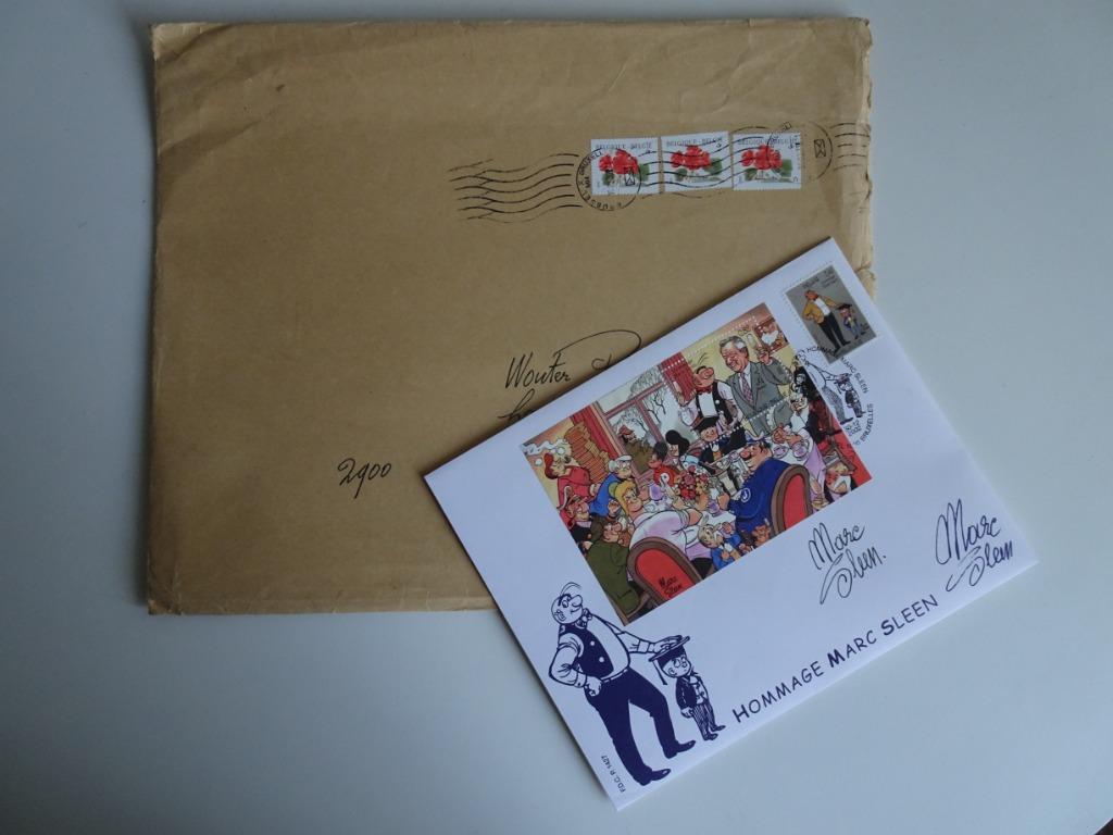 Nero Marc Sleen 2 x ORIGINEEL gesigneerd! Unieke items!, Ophalen, Nieuw, Marc Sleen