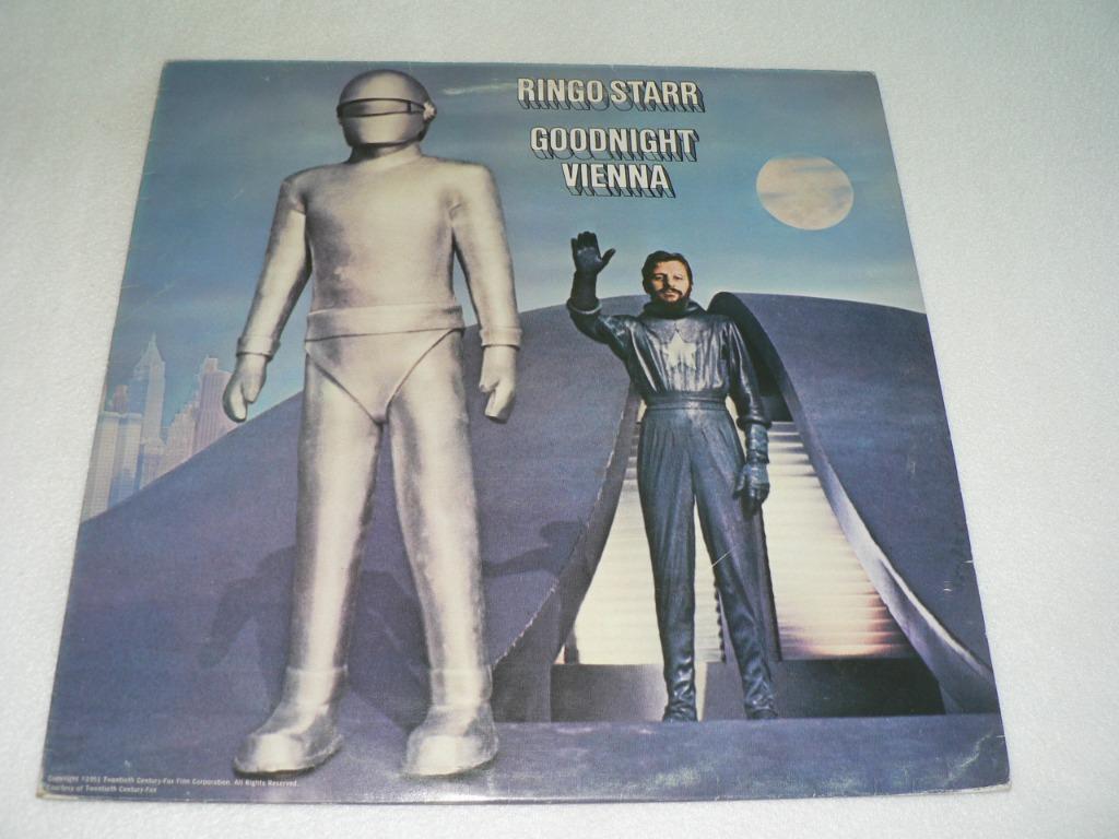 Ringo Starr goodnight vienna LP 1974, Ophalen of Verzenden, Gebruikt