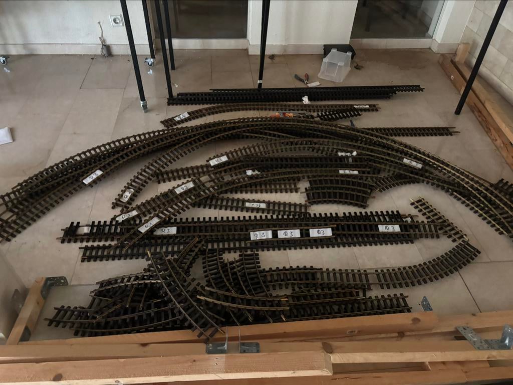 accessoires de train, Hobby & Loisirs créatifs, Trains miniatures | Échelles Autre, Autres marques, Rails, Comme neuf, Enlèvement