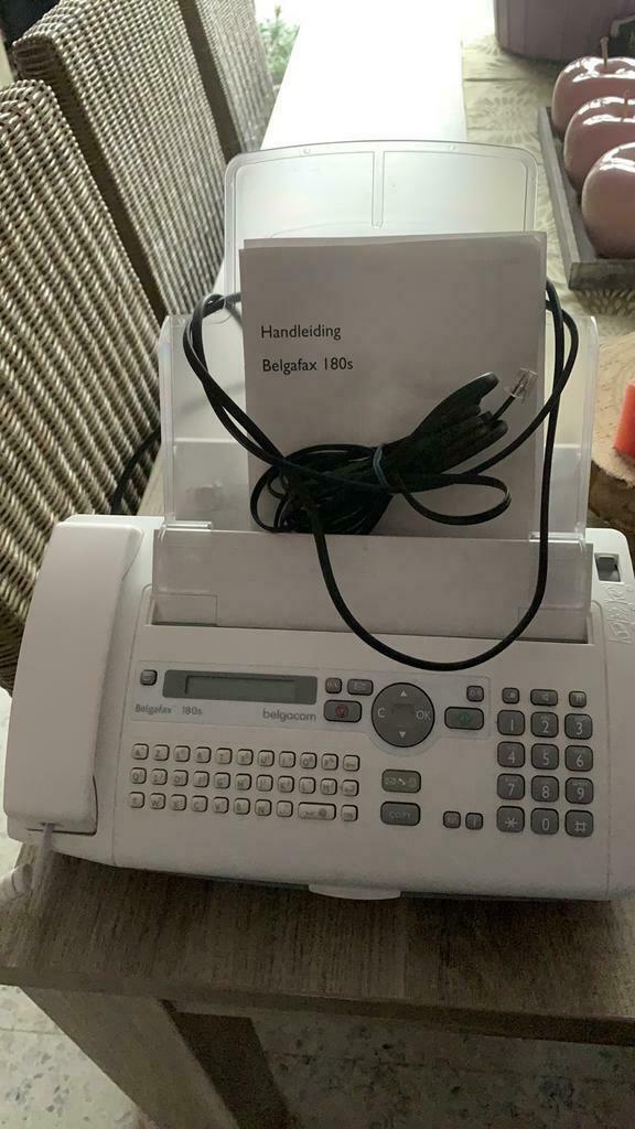 Fax met telefoon, Télécoms, Fax, Enlèvement ou Envoi, Comme neuf, Combiné Téléphone Fax