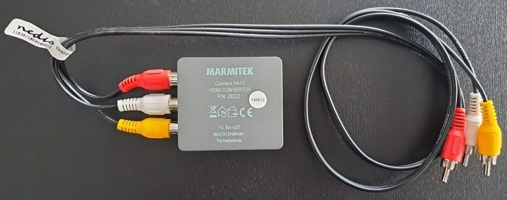 Marmitek Connect HA13 HDMI Converter, Audio, Tv en Foto, Audiokabels en Televisiekabels, Ophalen of Verzenden, Zo goed als nieuw
