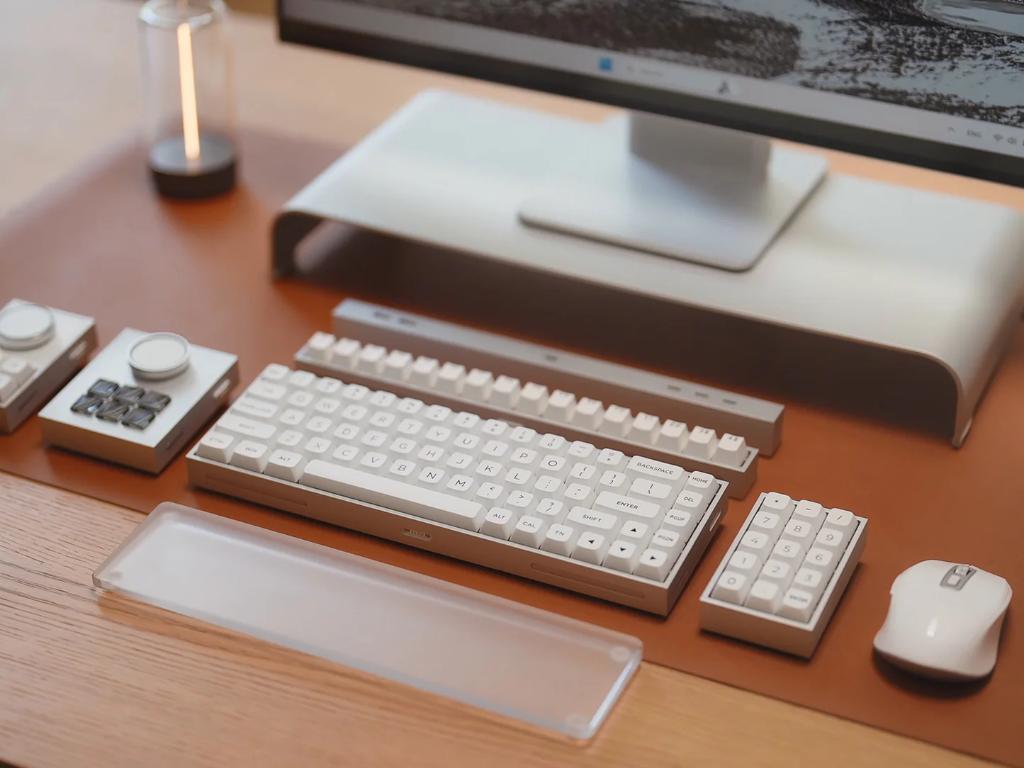 NIEUW Top kwaliteit aluminium modulair keyboard set QUERTY, Computers en Software, Toetsenborden, Nieuw, Qwerty, Bedraad, Multimediatoetsen