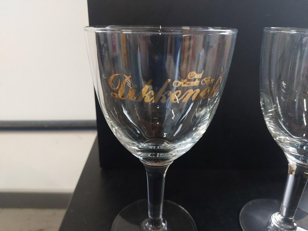 Dikkenek ouder bierglas, Ophalen of Verzenden, Zo goed als nieuw, Bierglas