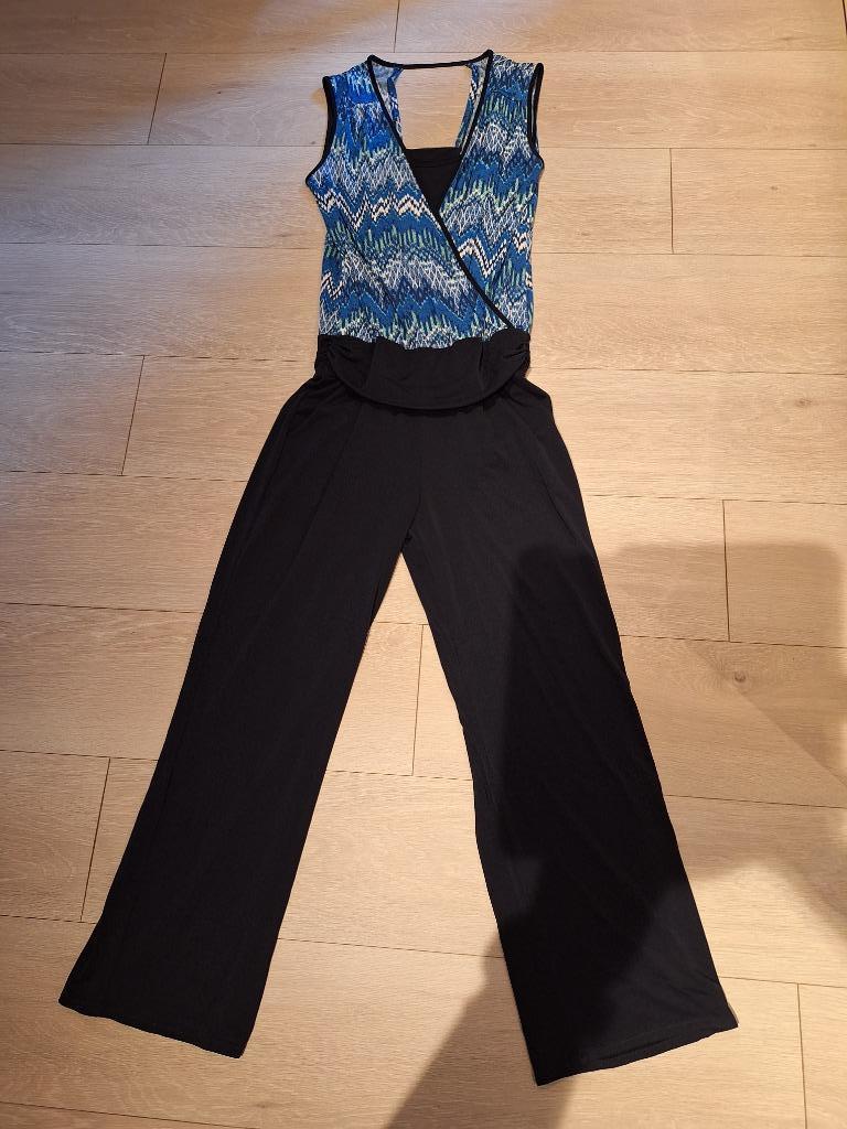 Jumpsuit, merk Lola Liza, maat 34, donkerblauw (met patroon), Kleding | Dames, Jumpsuits, Nieuw, Ophalen of Verzenden, Maat 34 (XS) of kleiner