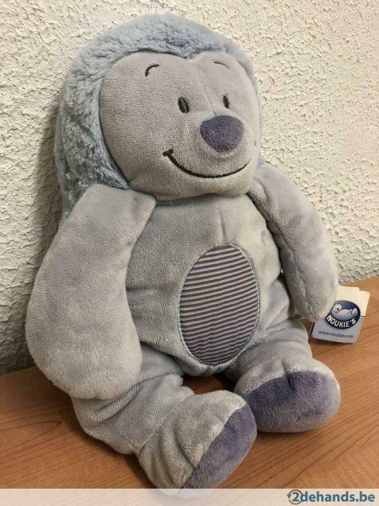 Heel zachte knuffel Noukies Merlin de egel 35 cm. Nieuw!, Ophalen of Verzenden, Nieuw