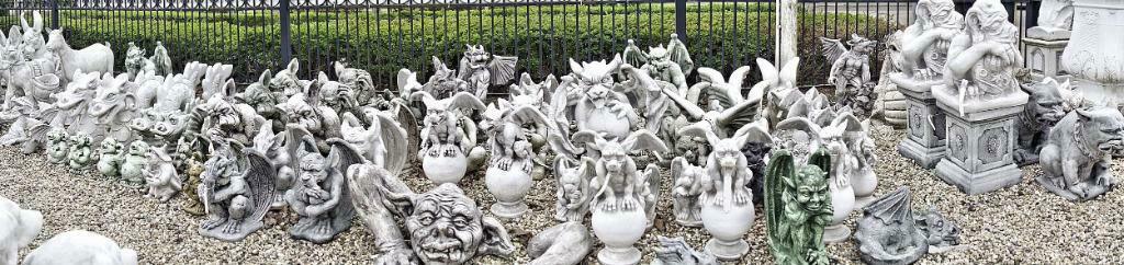 Gargoyle draken trollen tuinbeeld van beton, Tuin en Terras, Ophalen, Nieuw, Beton, Overige typen