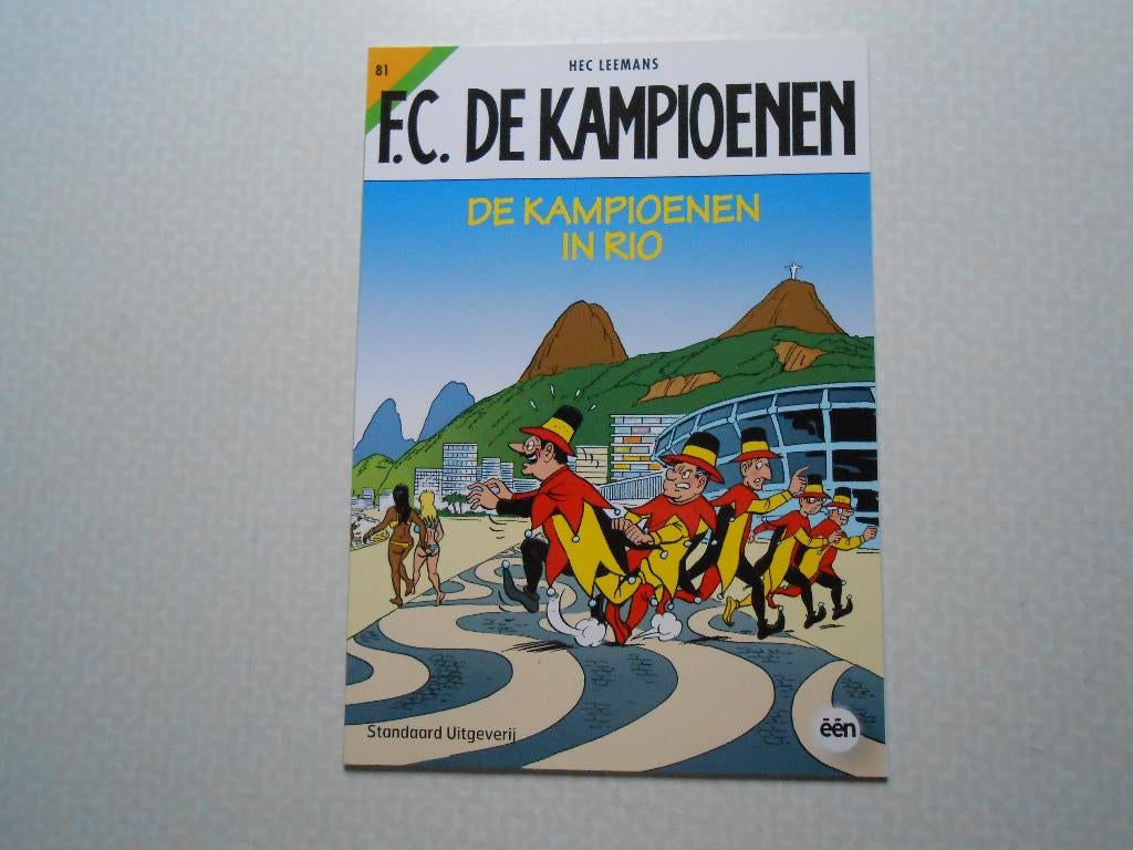 F.C. De kampioenen 81 De Kampioenen in Rio 2014 1ste druk., Boeken, Stripverhalen, Nieuw, Eén stripboek, Ophalen of Verzenden