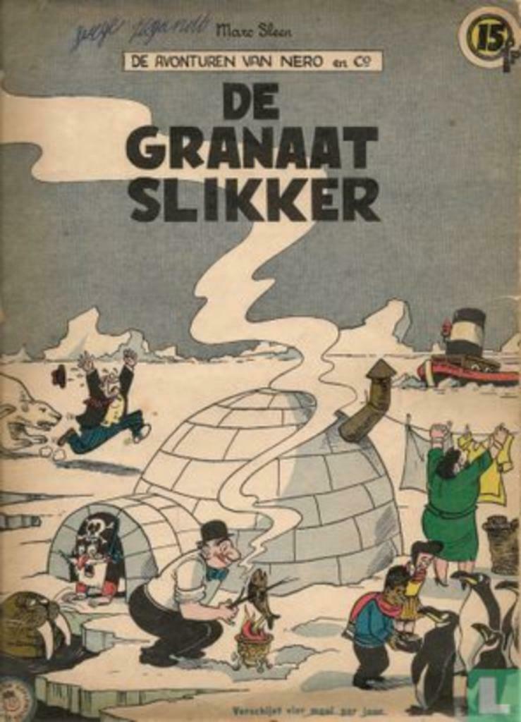 17 oude 1e drukken Nero uit 1e reeks Het Volk 1957 - 1965, Plusieurs BD, Enlèvement ou Envoi, Marc Sleen, Utilisé