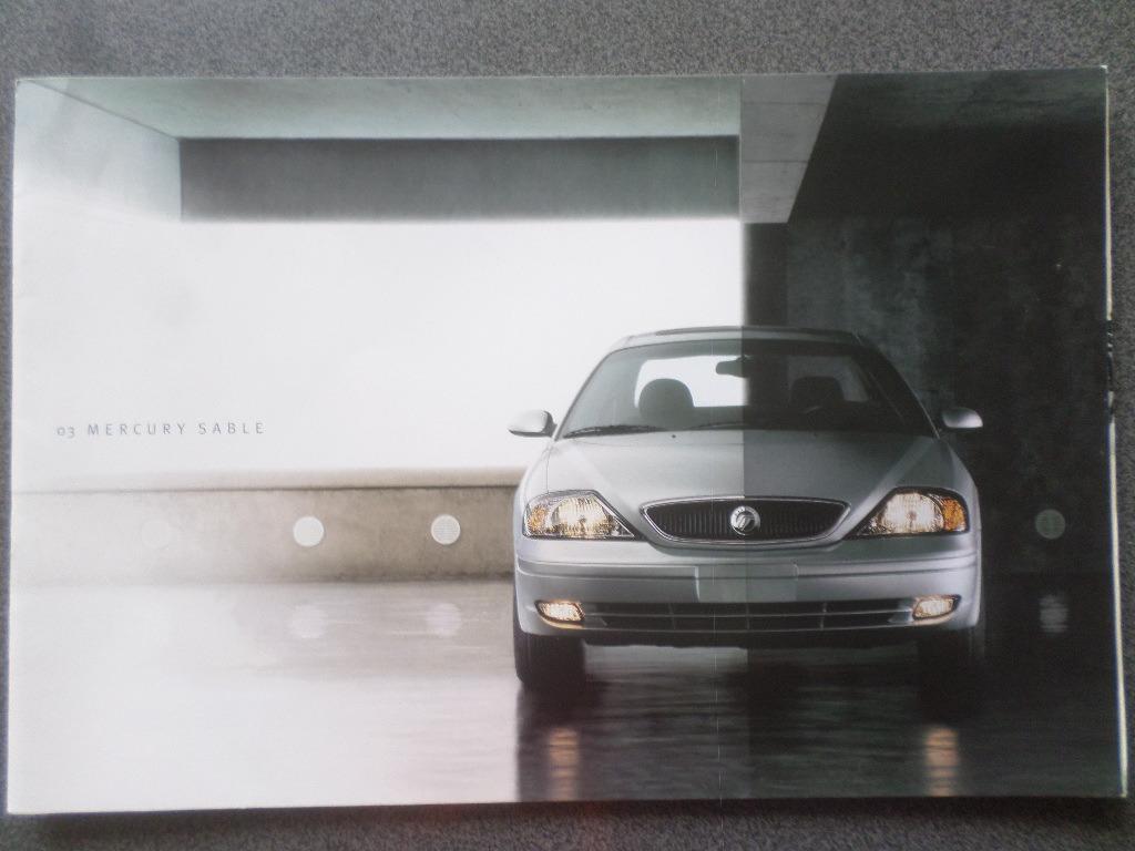 2003 Ford Mercury Taurus Brochure, Ophalen of Verzenden, Ford