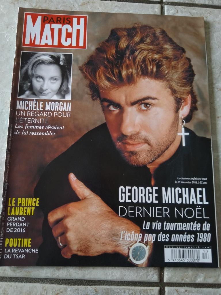 Paris Match 2017 -George Michael-E. McGregor-Dalida, Enlèvement ou Envoi